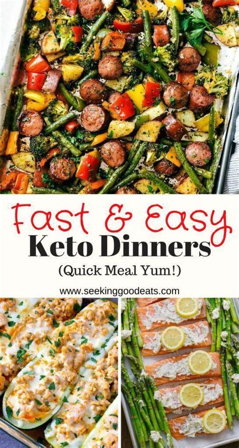 Keto Dinner Recipes Lazy Keto Meals Seeking Good Eats Keto