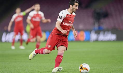 Arsenal Ufficiale Mkhitaryan Salta La Finale Di Europa League Per