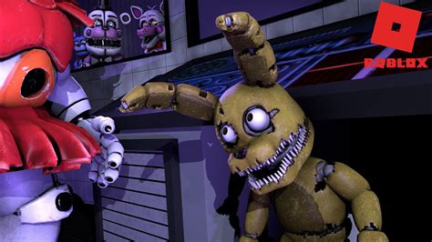 Roblox FNAF Freddy S Ultimate Roleplay Plushtrap Is Lost Inside Of