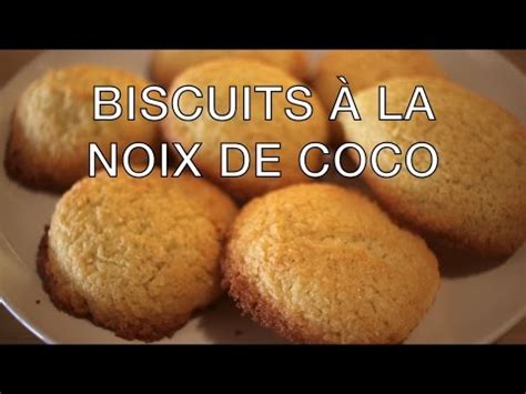 BISCUITS À LA NOIX DE COCO Recettes faciles et rapides YouTube