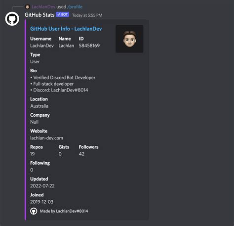 GitHub LachlanDev GitHub Stats An Open Source Discord That Gets
