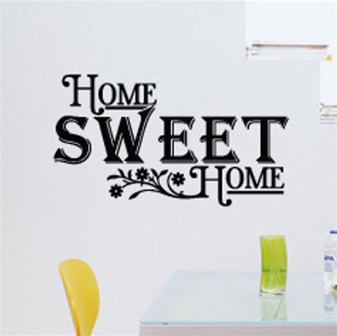 Welcome Home Wall Decal | DecalMyWall.com