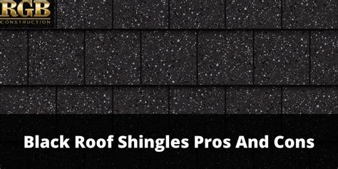 Black Roof Shingles Pros And Cons : r/HomeRemodelingToday