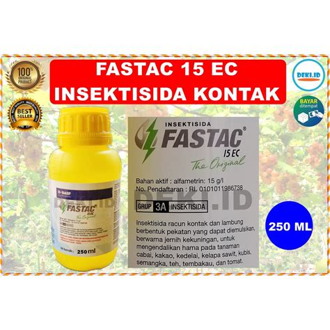 Jual Fastac 15 EC 250 Ml Insektisida Kontak Alfametrin Obat Hama