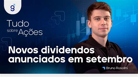 Aten O A Es Anunciando Novos Dividendos Em Setembro Tsa Youtube