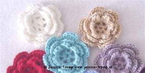 Crochet Flowers Patterns Haakpatronen Bloemen Haken