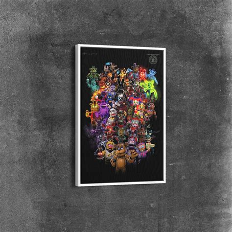 Five Nights at Freddy's Poster Poster Room Decor, Home Decor, Art Poster for Gift - Etsy