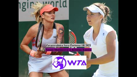 Portoroz R Tereza Martincova Vs Kristina Kucova Highlights