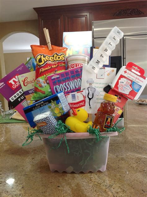 Get Well Gift Basket Ideas For Men