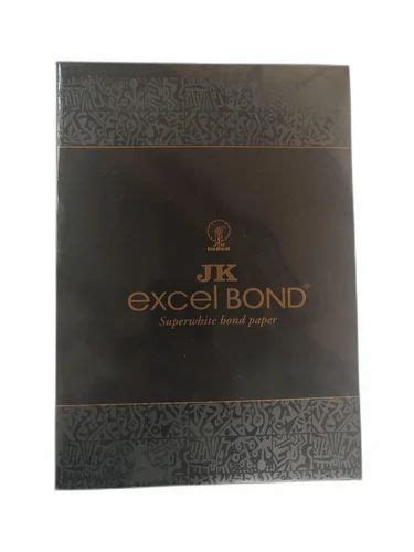 Plain Jk Excel Bond Paper Gsm Size Dimension A At Rs