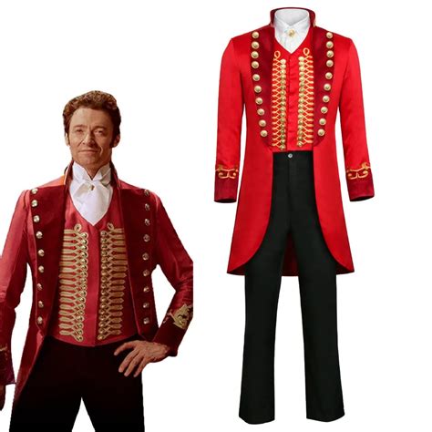 Movie The Greatest Showman Pt Barnum Cosplay Costume Outfit Adult Men Full Set Uniform