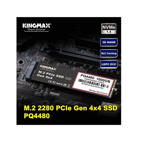 KINGMAX 500GB M 2 2280 PCIe NVMe SSD Gen4x4 PQ SuperTstore