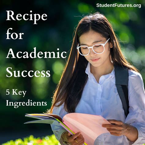 A Recipe For Academic Success 5 Key Ingredients Student Futures