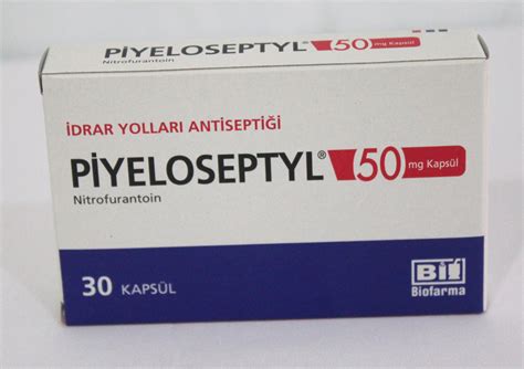 PIYELOSEPTYL 50 mg KAPSÜL İlaç Çeşitleri