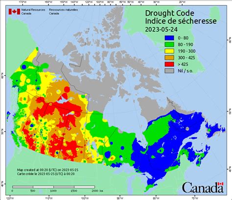 Canadian Wildland Fire Information System | Fire Weather Maps