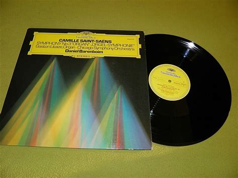 Saint Saens Symphony No 3 Organ Gaston Litaize Barenboim 1976 DGG