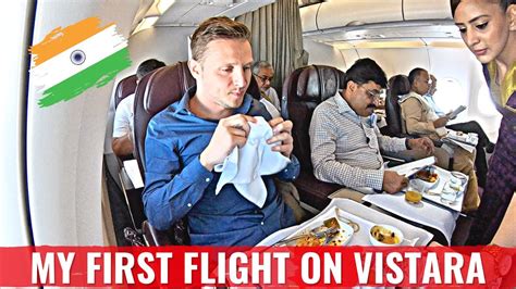 Review Air Vistara A320 Business Class Indias Best Airline Youtube