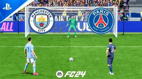 Fc Ronaldo Vs Messi Manchester City Vs Psg Ucl Final Penalty