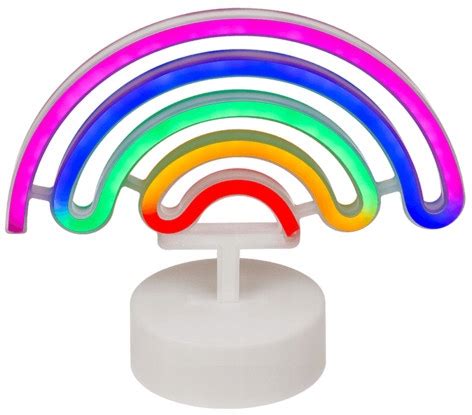 LAMPKA NEONOWA LED TĘCZA Rainbow PRIDE nocna 12676772396 Allegro pl