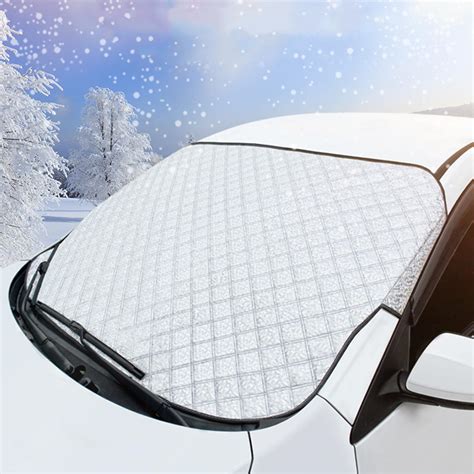 RnCop Car Windshield Cover Windscreen Cover Snow Ice Frost Sun UV Dust