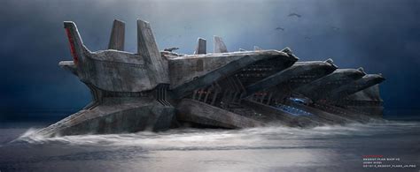 Battleship Concept Art by Josh Nizzi | Concept Art World