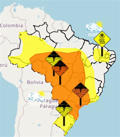 Acre recebe alerta de chuvas intensas e ventos de até 60 km h