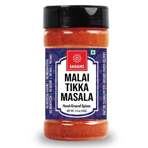 SARANZ Malai Tikka Masala Perfect For Cooking Ready To Use No Added