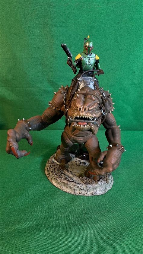 Boba Fett Riding Rancor Designed By Hex3d Rminipainting