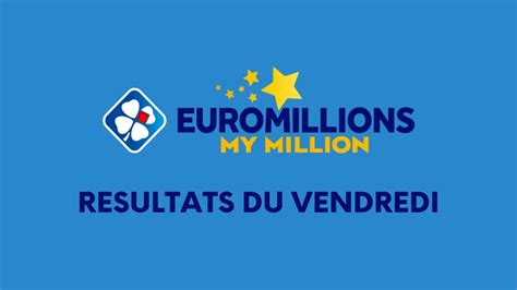 D Couvrez Les R Sultats De Leuromillions De La Fdj Du Tirage Du