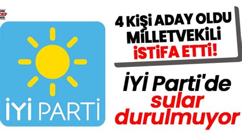 İYİ Parti de sular durulmuyor Hedef Gazetesi