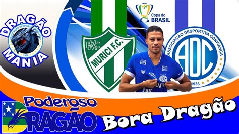 Murici X Confiança o Dragão encerra sua preparação Dragão Mania 2