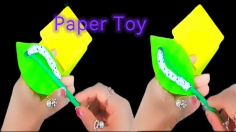 Easy Paper Toyshow To Make Paper Toys For Kidsmoving Paper Toyspaper