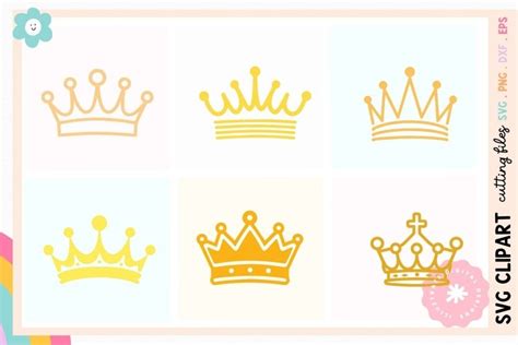 Crown SVG Cut File | Crown Clipart PNG (2914163)