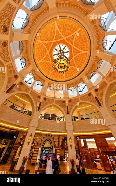 Arabian Dome In Dubai Mall Next To Burj Khalifa Biggest Shopping Mall