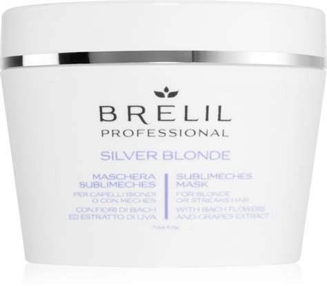 Brelil Num Ro Silver Blonde Sublimeches Mask Masque Hydratant Anti