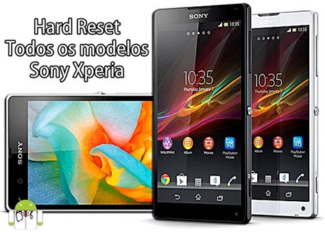 UTI Cell Hard Reset No Sony Xperia Todos Os Modelos UTICell