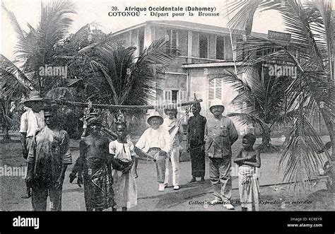 Dahomey map hi-res stock photography and images - Alamy