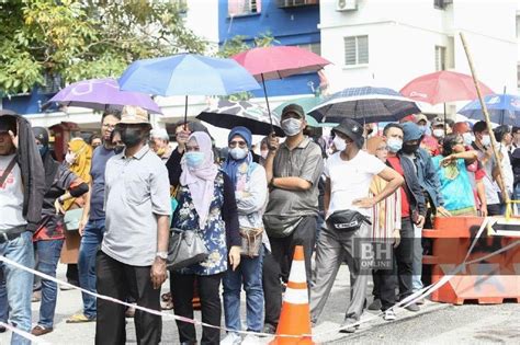 Pru Peratus Keluar Mengundi Setakat Jam Tengah Hari Nasional