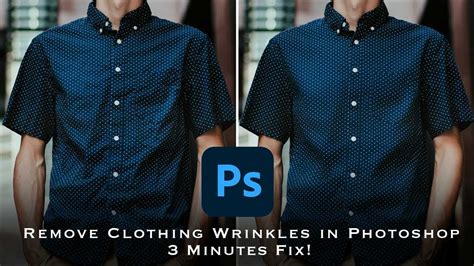 How To Remove Wrinkles From Clothes In Photoshop Frequency Separation