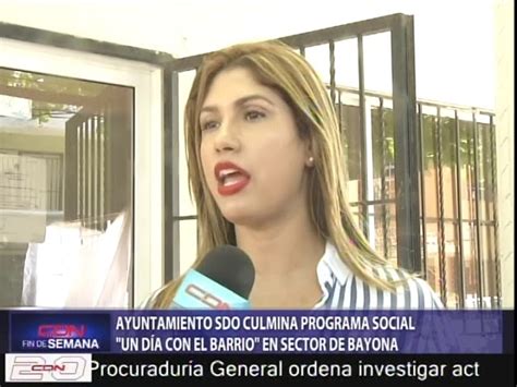 Ayuntamiento de Santo Domingo Oeste culminó su programa social Un día