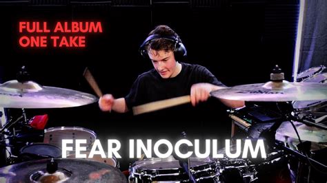 Fear Inoculum Tool Full Album Drum Cover In One Take Youtube