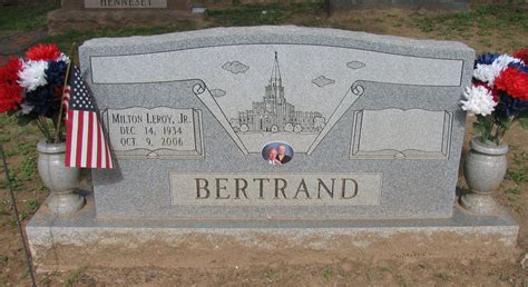 Maj Milton Leroy Bertrand Jr Memorial Find A Grave