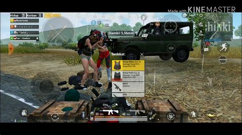 Chicken Dinner Bersama Squad Random Pubg Mobile Youtube