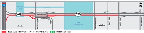 Eastbound Sr 520 Closed At Night This Weekend June 30 July 3 Sr 520