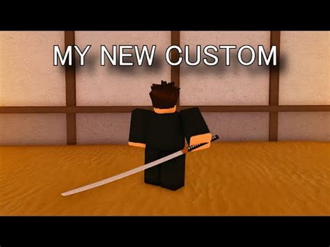 MY NEW CUSTOM In ROBLOX ZO SAMURAI YouTube