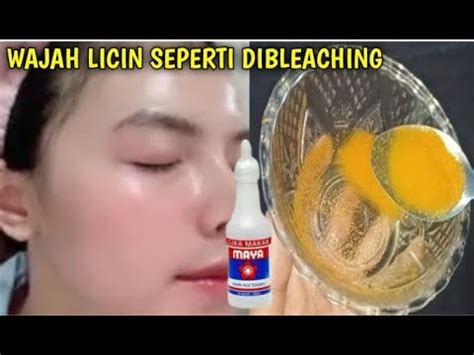 Mengalahkan Cream Mahal Kulit Wajah Kendur Dan Semua Flek Hitam