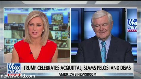 Newt Gingrich On Fox News American Newsroom February 7 2020 Youtube