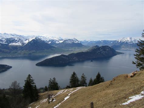 Trip - Rigi in Febuary - Ali on Switzerland