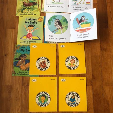 Set of 32 Sunshine Books English story books phonics readers for ...