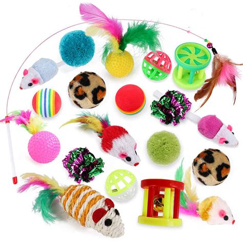 Buy Qpets Cat Toys Kitten Toys Cat Toy For Indoor Cats Cat Feathers